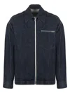 Dolce & Gabbana Denim Jacket With Buttoned Cuffs And Multiple Pockets In Denim