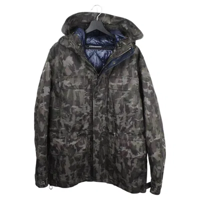 Pre-owned Dolce & Gabbana Dolce Gabbana Men Jacket Hooded Parka Coat Size It54-l, S2033 In Black