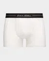 Dolce & Gabbana Men's Jersey Stretch Logo Script Boxer Briefs