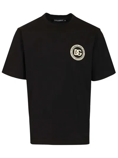 Dolce & Gabbana Men Jersey T-shirt In Black