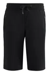 Dolce & Gabbana Sleek Designer Bermuda Cargo Shorts In Black