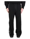 Dolce & Gabbana Jogging Pants With Logo Bands In Black