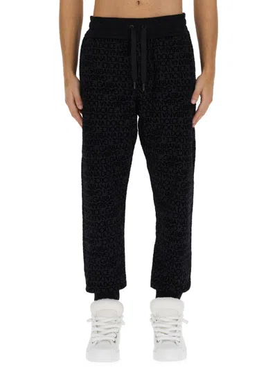DOLCE & GABBANA DOLCE & GABBANA MEN JOGGING PANTS WITH LOGO