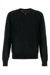 Dolce & Gabbana Round-neck Cashmere Sweater In Black