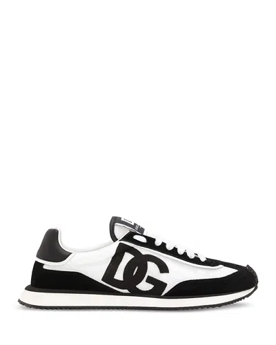 DOLCE & GABBANA MEN'S LACE UP LOW TOP SNEAKERS