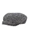 Dolce & Gabbana Multicolor Textured Flat Hat In Gold