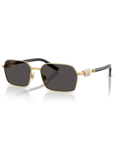 Dolce & Gabbana Men's Large Sunglasses, Dg2316 In Gold