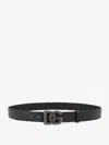 Dolce & Gabbana Men Leather Belt In Black