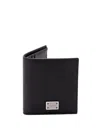Dolce & Gabbana Men Leather Card Holder In Black