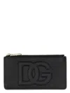 Dolce & Gabbana Men's Leather Card Holder In Black