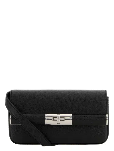 Dolce & Gabbana Men's Leather Clutch In Black