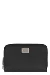 Dolce & Gabbana Men's Zip-around Wallet In Black