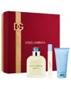 Dolce & Gabbana Men's Light Blue Pour Homme 3pc Set