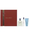 Dolce & Gabbana Men's Light Blue Pour Homme 3pc Set