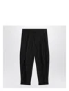 Dolce & Gabbana Double-pleated Tailored Pants In Black
