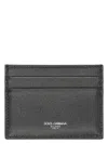 Dolce & Gabbana Logo Card Holder In Black