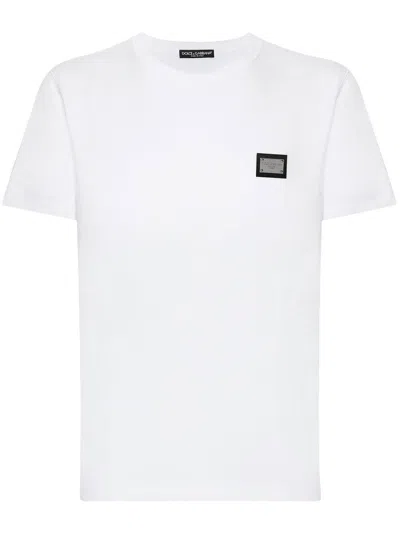 Dolce & Gabbana Men Logo Cotton T-shirt