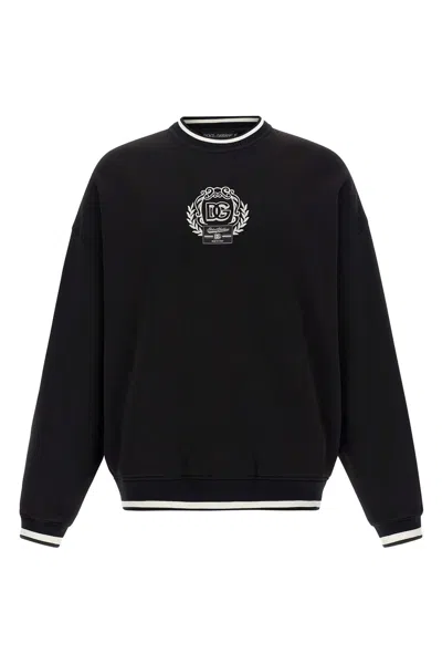 DOLCE & GABBANA DOLCE & GABBANA MEN LOGO EMBROIDERY SWEATSHIRT