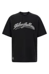 Dolce & Gabbana Men Short Sleeve T-shirt With Logo In Black