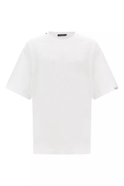 Dolce & Gabbana Logo Embroidery T-shirt White