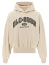 Dolce & Gabbana Hooded Sweatshirt In Jersey With Print In White