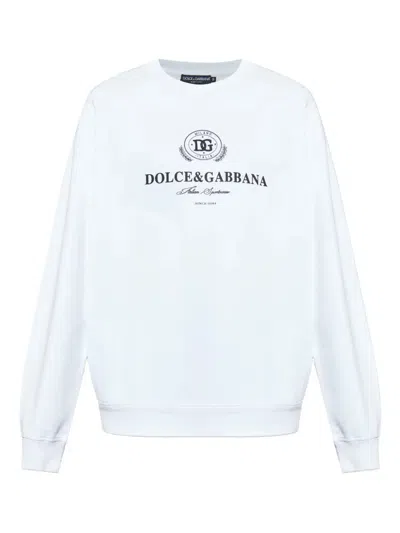 DOLCE & GABBANA DOLCE & GABBANA MEN LOGO-PRINT SWEATSHIRT