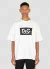 Dolce & Gabbana Logo-print Short-sleeved T-shirt In White