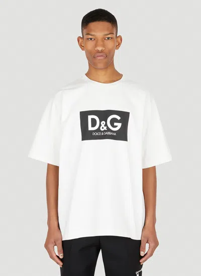 DOLCE & GABBANA DOLCE & GABBANA MEN LOGO PRINT T-SHIRT