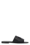 Dolce & Gabbana Sandal With Logo In Gray