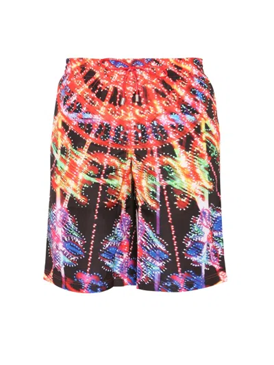 Dolce & Gabbana Men Long Swimsuit In Multicolour