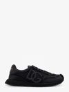 Dolce & Gabbana Low-top Nylon Sneakers With Leather Inserts