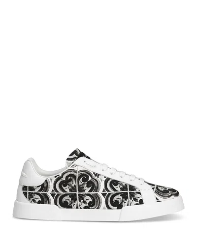 DOLCE & GABBANA MEN'S LOW TOP SNEAKERS