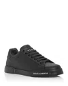 Dolce & Gabbana Men's Low Top Sneakers In Black