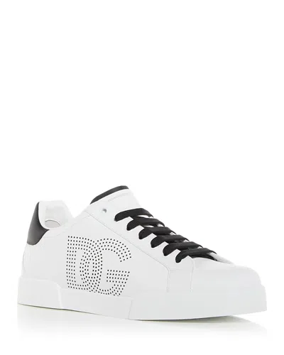 DOLCE & GABBANA MEN'S LOW TOP SNEAKERS