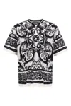 Dolce & Gabbana Maiolica T-shirt In Multi