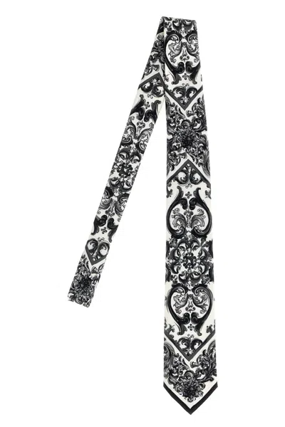 DOLCE & GABBANA DOLCE & GABBANA MEN 'MAIOLICA' PRINT TIE