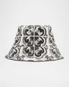Dolce & Gabbana Men's Majolica-print Bucket Hat