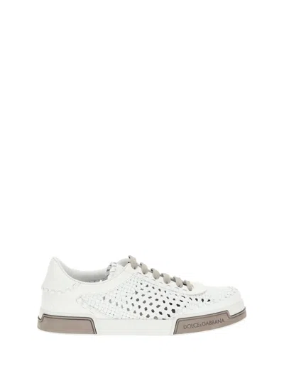 DOLCE & GABBANA DOLCE & GABBANA MEN MESH PANEL SNEAKERS