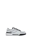 Dolce & Gabbana New Roma Leather Low-top Sneakers In White