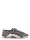 Dolce & Gabbana Ns1 Suede Sneakers Lead Grey Color