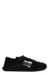 Dolce & Gabbana Low-cut Casual Sneakers In Black