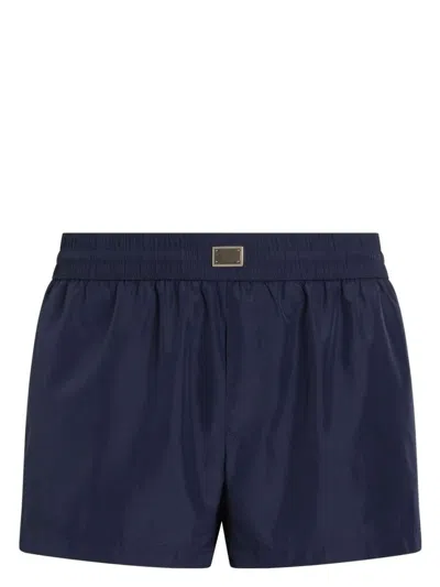 DOLCE & GABBANA MEN'S NYLON SWIM SHORTS