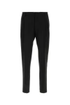 Dolce & Gabbana Tapered Wool-blend Twill Pants In Multicolor