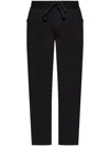 Dolce & Gabbana Drawstring Elastic Waist Casual Pants In Multicolor