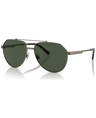 Dolce & Gabbana Men's Polarized Sunglasses, Dg2288 In Bronze