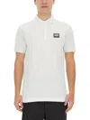Dolce & Gabbana Logo Piquet Polo Shirt In Red