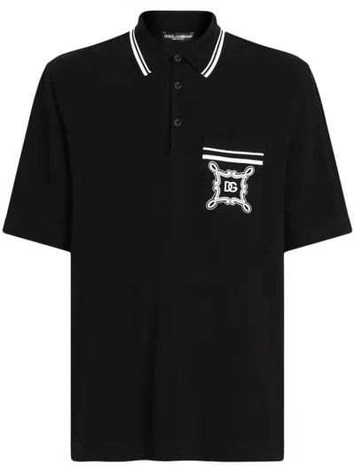 DOLCE & GABBANA DOLCE & GABBANA MEN POLO WITH LOGO