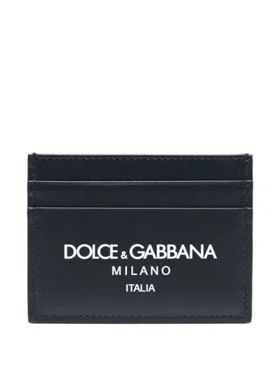 Dolce & Gabbana Men Portacarte In Blue