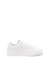 Dolce & Gabbana Portofino Light White Sneakers With Logo Patch On The Tongue And Tonal Logo Lettering On The Heel In In White