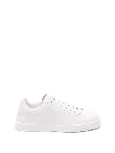 Dolce & Gabbana Dolce&gabbana Portofino White Low Trainer